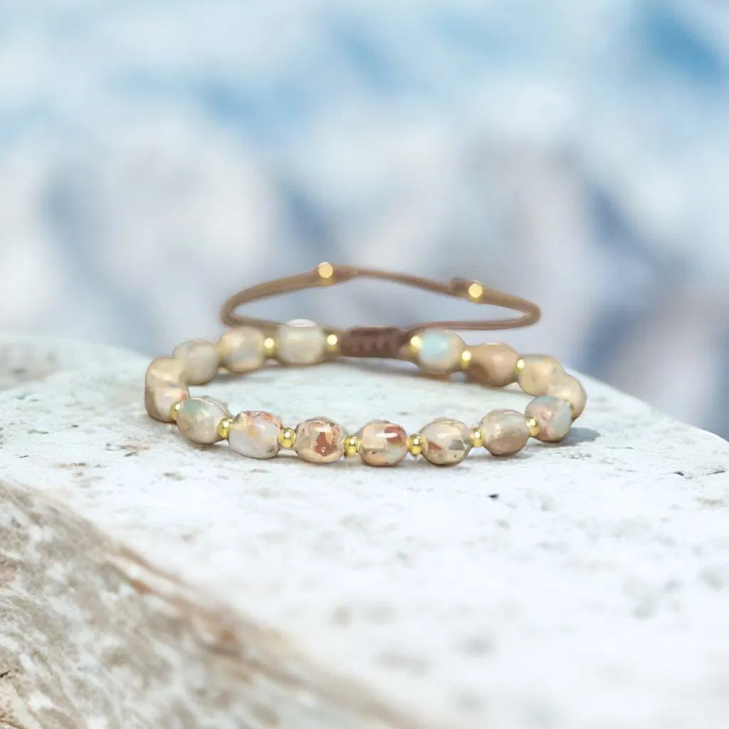 Brățară Clarity -Jasp Imperial – Stabilitate și Eleganță SKY Gemstones