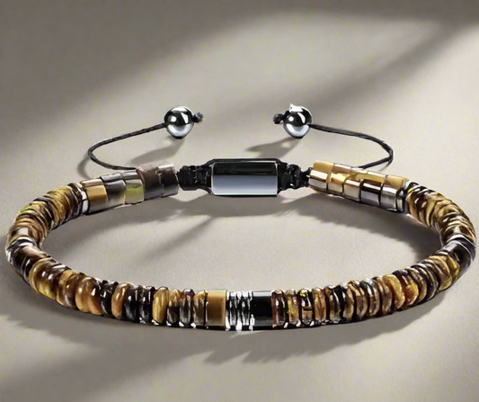 Bracelet of Courage and Protection - Natural Tiger Eye - SKY Gemstones