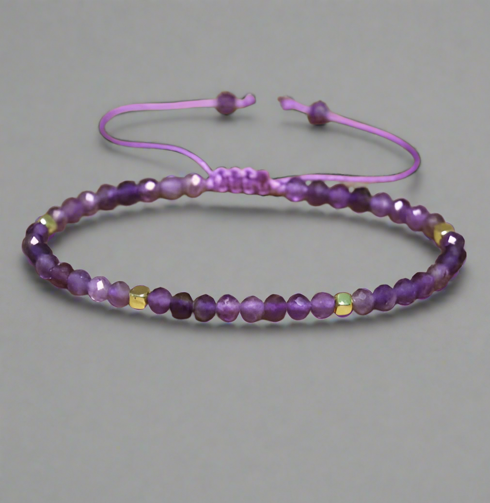Purity Stone – Brățară Ametist 4mm pentru Claritate și Liniște | SKY Gemstones