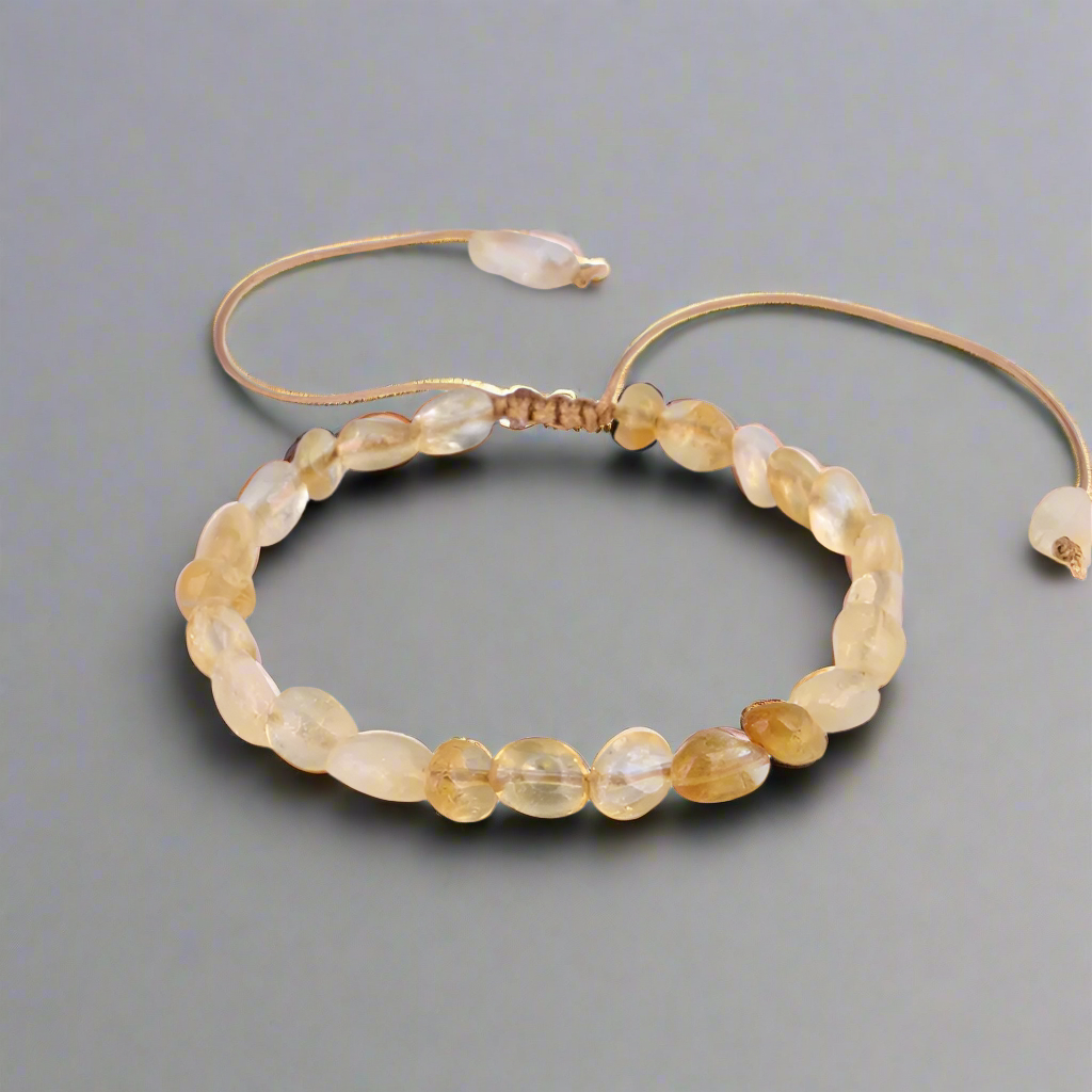 Energy Renaissance Jewelry | Citrine 4mm - SKY Gemstones Bracelet