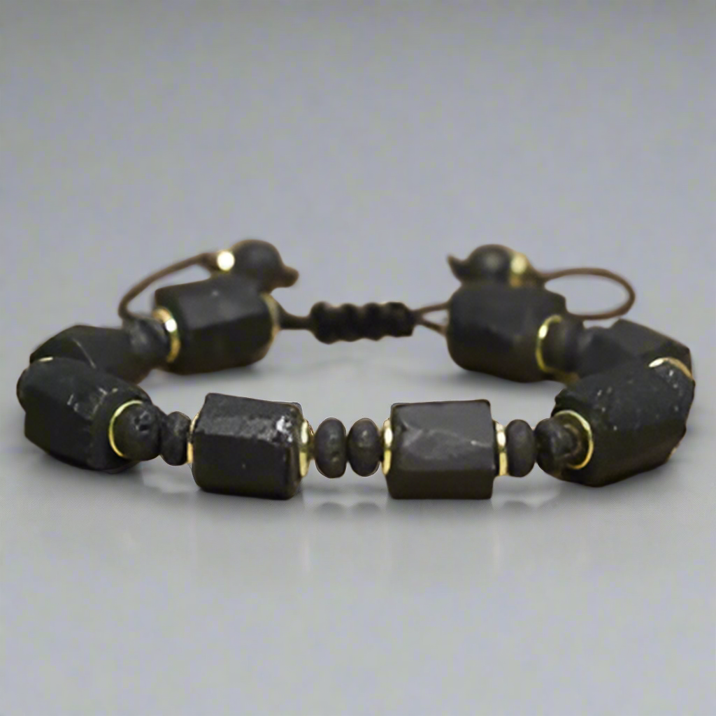Brățara Scut Negru - Sky Gemstones